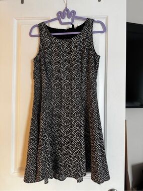 Divided Ditsy Daisy Sleeveless Skater Dress